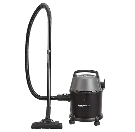 Amazon Basics Wet and the best Dry Vacuum Cleaner for home with 20 kPa Power Suction, Low Sound